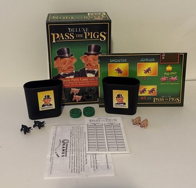 Opened never used Deluxe Pass the Pigs Classic Party Game No Pencil!