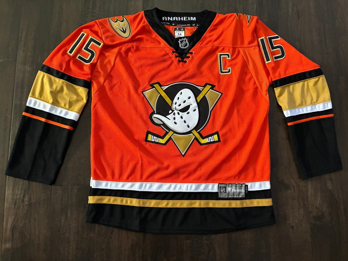 ⭐NEW Anaheim DUCKS Ryan Getzlaf Jersey C Captain Fanatics Pro NHL