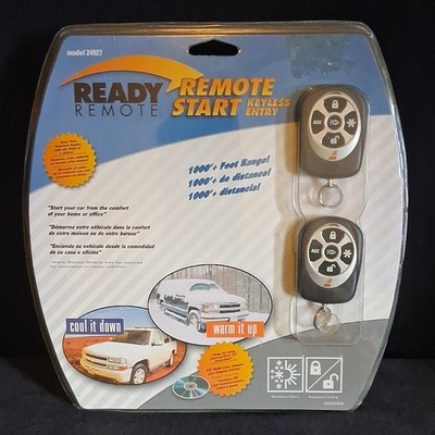Ready Remote - Remote Start Keyless Entry Model 24927 Car Starter DIY