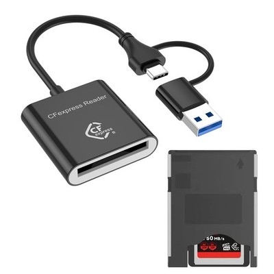 USB 3.2 Kartenleser CFexpress Typ B Speicherkartenleser 10Gbps Übertragung R2A3