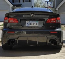 TOM’s V2 Style Rear Diffuser In Carbon Fiber For Lexus ISF 08-14`