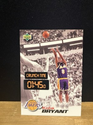 KOBE BRYANT 1997-98 Upper Deck Nestle Slam Dunk - Crunch Time #CT 22