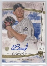 2014 Topps Supreme Auto Blue 14/20 Eddie Butler #SA-EBU Auto 1p5
