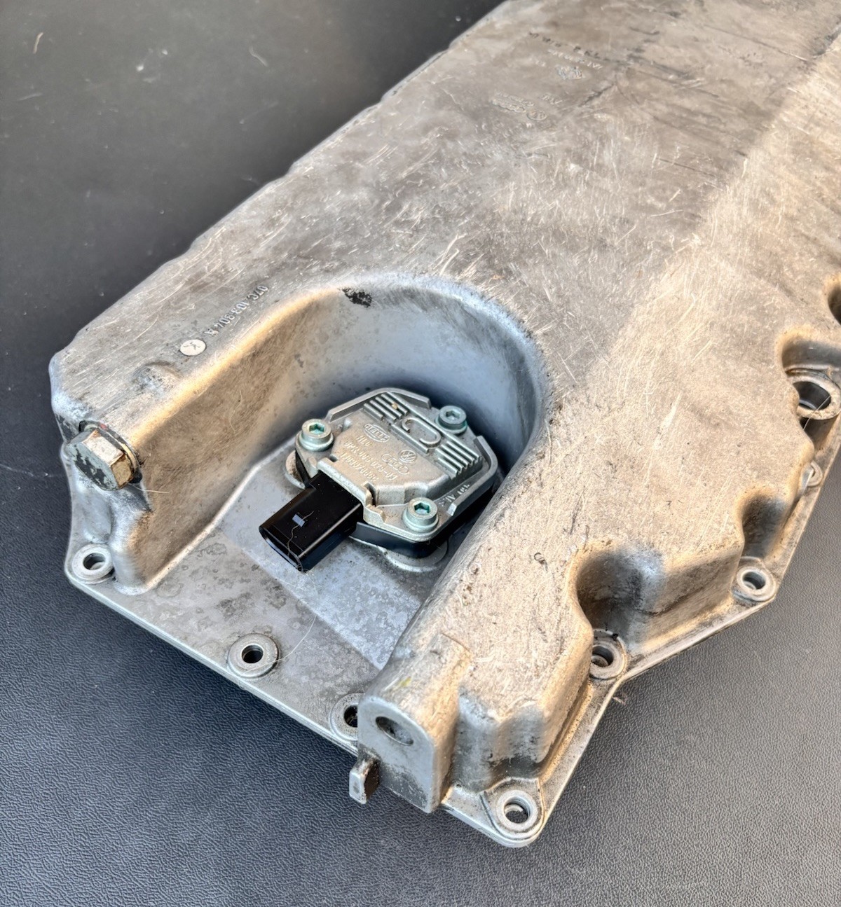 03-18 Bentley Continental Flying Spur GT 6.0L W12 Lower Engine Oil Pan OEM