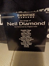 9417 NEIL DIAMOND BACKSTAGE KARAOKE CDG LOT FL