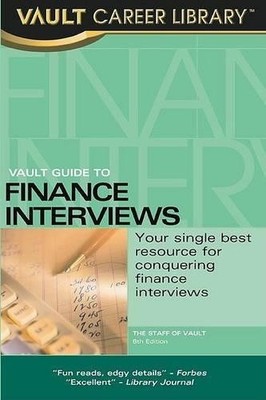 Vault Guide To Finance Interviews, Hamadeh, Hussam