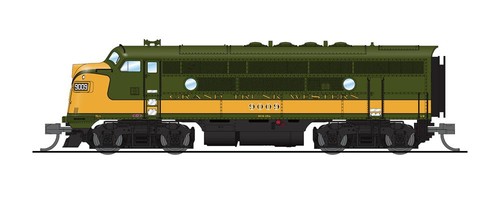 Locomotora diésel Broadway Limited 6845 N GTW EMD F3A sonido/DC/DCC #9013 | Zustand: New