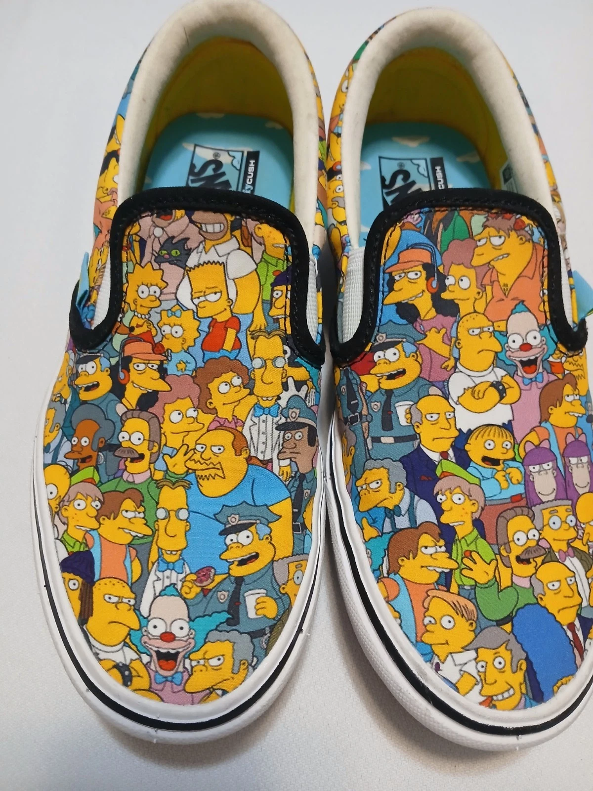 Taglia 3 5 Uomo 5 Donna VANS Comfycush x I Simpson Slip On Multicolore