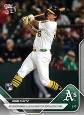 Nick Kurtz RC 493 Ft Grand Slam 2025 MLB Topps NOW Card 711 Presale