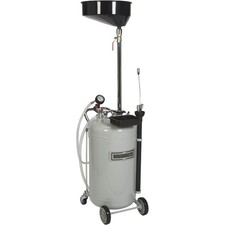 Roughneck 2-in-1 Air-operated Waste Oil Drainer 24-gallon Tank
