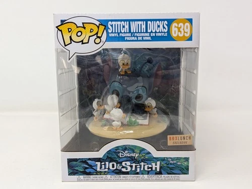 Funko Pop! Stitch with Ducks #639 Lilo & Stitch Box Lunch Exclusive Vinyl Figure