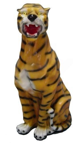 Design Tiger Figur Statue Skulptur Figuren Skulpturen Garten Dekoration Deko Neu-image