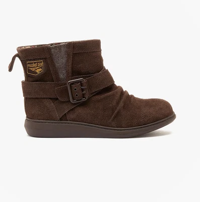 Rocket Dog MINT Womens Warm Lining Casual Slip-On Boots-Brown