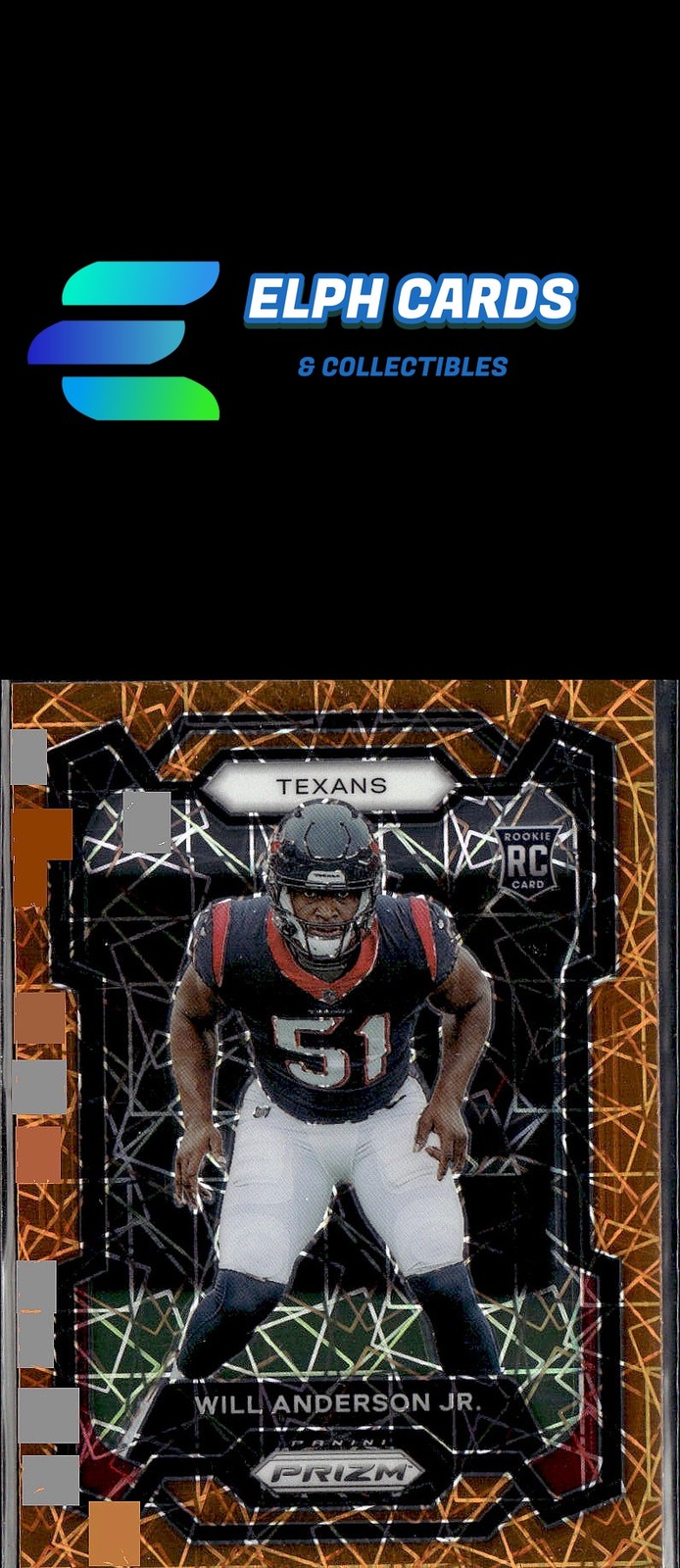 2023 Panini Prizm #342 Will Anderson Jr. Lazer