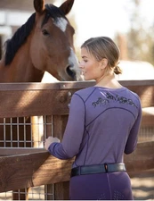Kerrits Foundation Base Layer Top Size Small Kwikwarm Equestrian Horse Riding