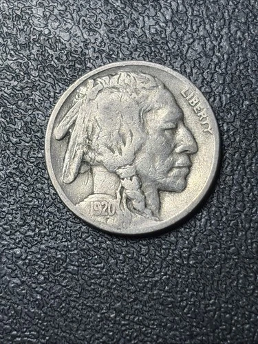1920 S Buffalo Nickel Half Horn