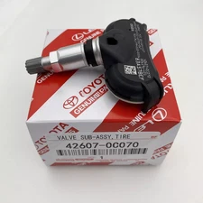 1X OEM 42607-0C070/08010 TPMS Tire Pressure Sensors For Toyota Sienna 315MHz