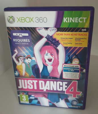Just Dance 4 Xbox 360 (Kinect erforderlich!) - Ubisoft CIB Handbuch sehr guter Zustand