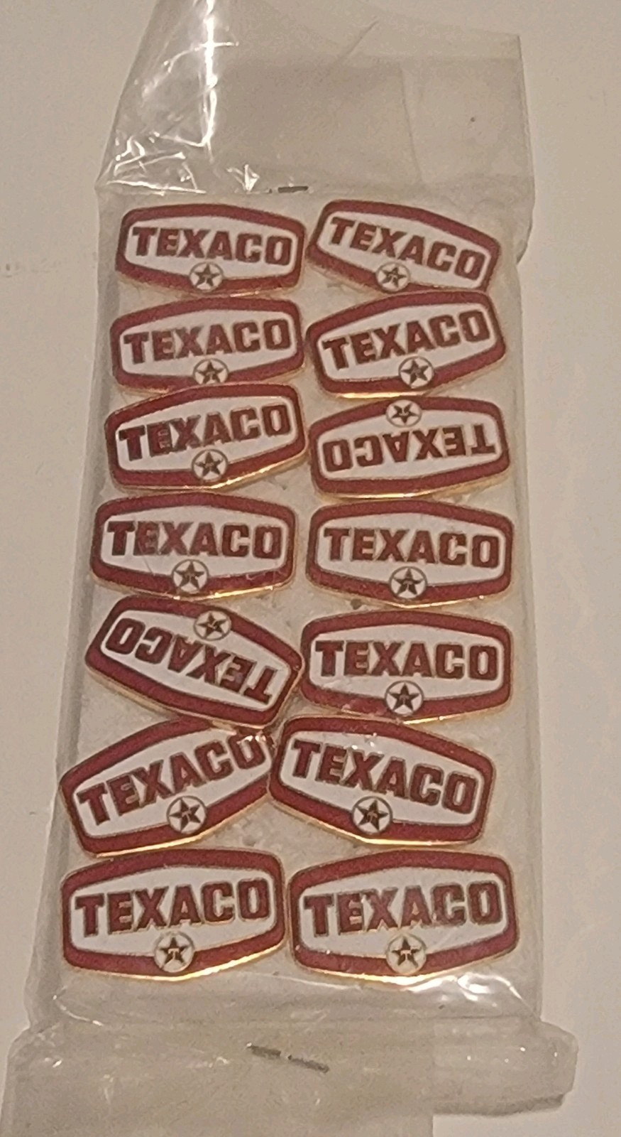 Vintage Texaco Pins with Backs Lot of 14