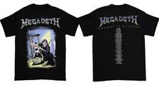 2 Sides Countdown To Extinction Megadeth Band Shirt Black Unisex S-5XL 1P0314