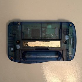 Bandai WonderSwan Console Skeleton Blue, Handheld Game System, Untested Read