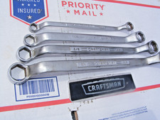 Vintage Craftsman Very Rare Six 6 Point Double Box End Wrench Set