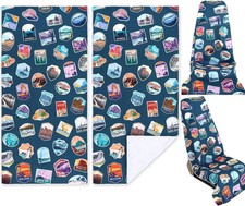 2 Pack Car Seat Towel Covers Athletic Running Towel Performance National Park