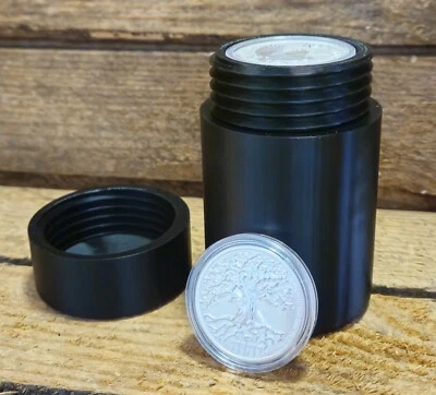 MARKENLOS Tubo per monete 1 oz, moneta d'argento | moneta d'oro Krugerrand | American Eagle | Maple Leaf