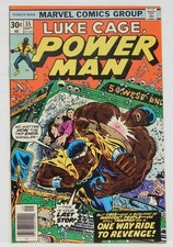 Luke Cage, POWER MAN #35 - VF/NM 1976 Marvel Vintage Comic
