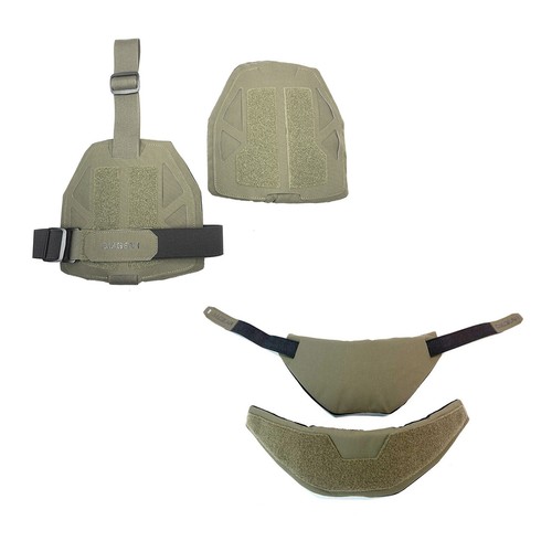 Tactical Vest Universal Collar Shoulder Pads Guard Jockstrap for JPC FCSK 6094 - Picture 52 of 63
