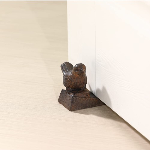 2PCS Bird Door Stop Cute Door Wedge Stopper Brown - 第 4/6 張圖片