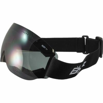 Birdz Thrush Sport Skydiving Snowboarding Motorcycle Riding Goggles Smoke Lens