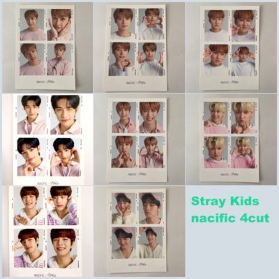 スキズ NACIFIC フィリックス トレカ 4cut ID まとめ売り Stray Kids NACIFIC Purchase benefits Official 4 cut photocard