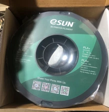 eSUN Black PLA PRO (PLA+) 3D Printer Filament, Dimensional Accuracy, 1kg