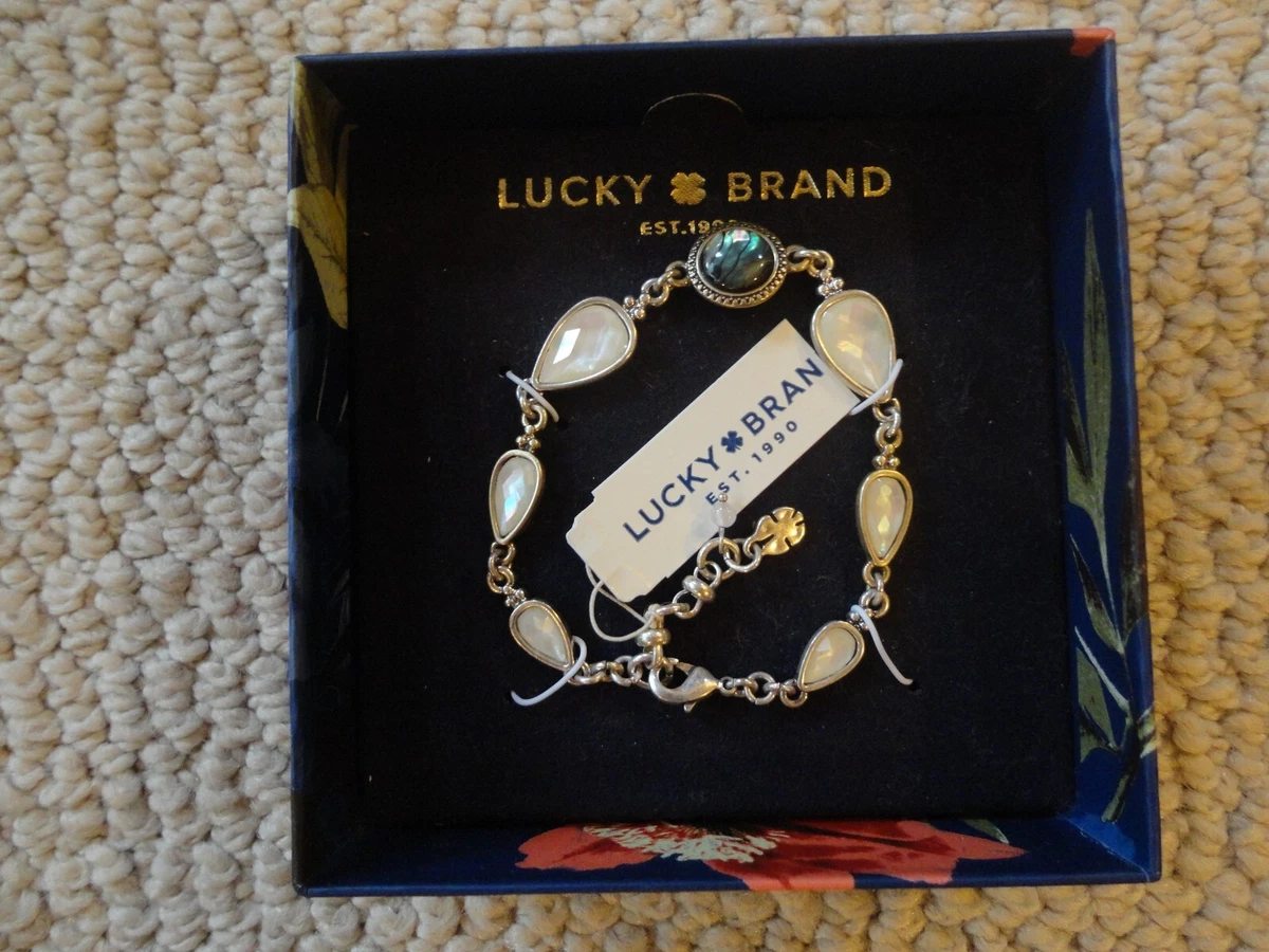 Lucky Brand Bracelet Semi Precious Accents New In Box