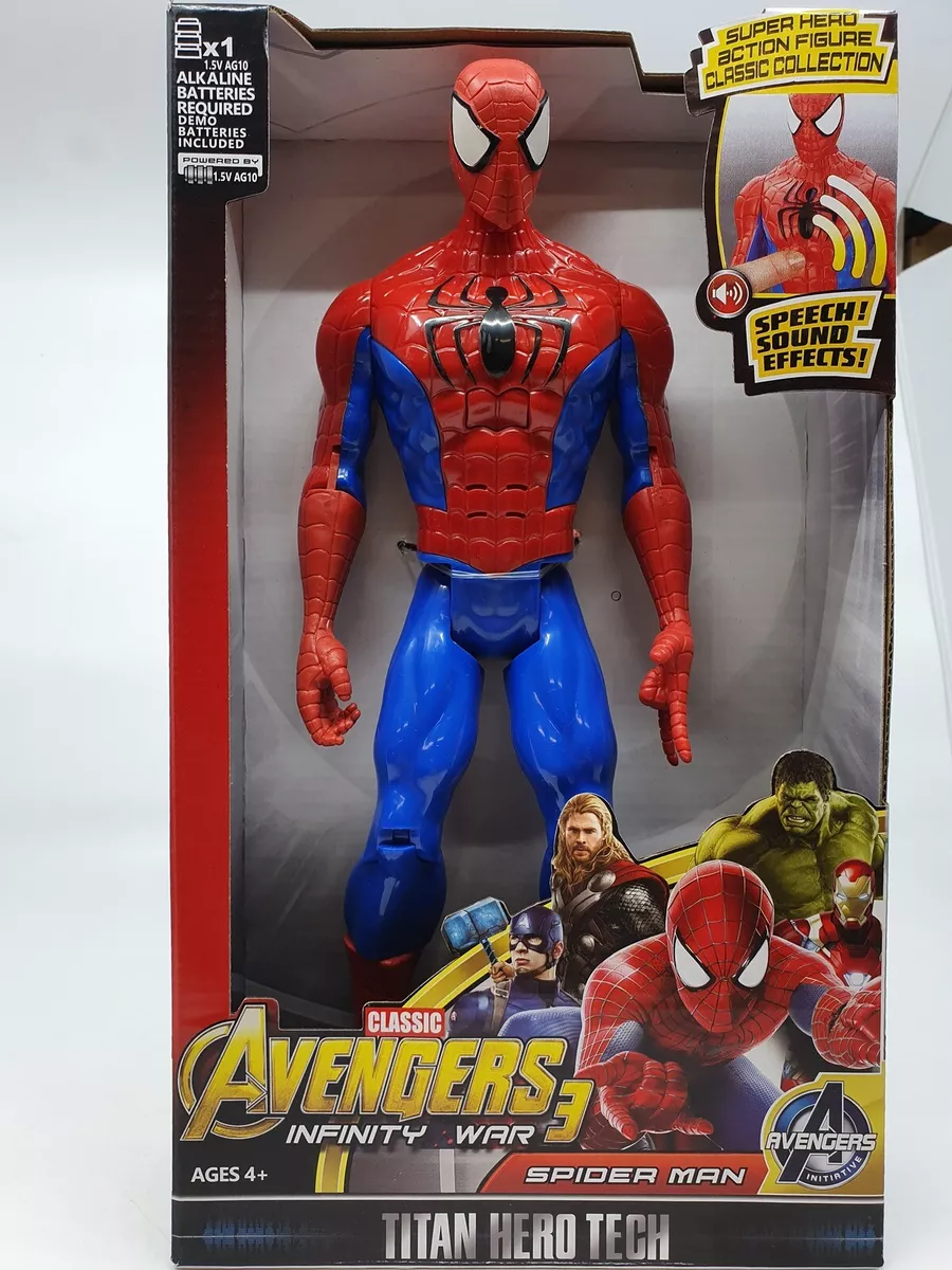 Figurine Spiderman 30 cm collection Titan Hero, Figurines