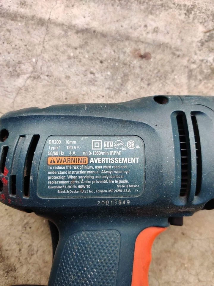 Black and outlet decker dr200