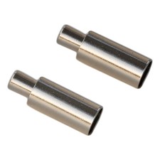 x2 Stepped Ferrule for Vintage Frame Campagnolo Divers Helmet Gear Cable Guides