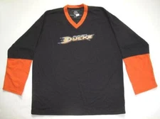 ANAHEIM DUCKS NHL REPLICA PRACTICE JERSEY BLACK XL
