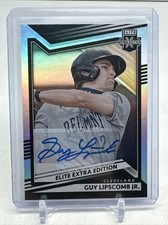 2022 Elite Extra Edition Guy Lipscomb Jr Auto #151 Cleveland Guardians