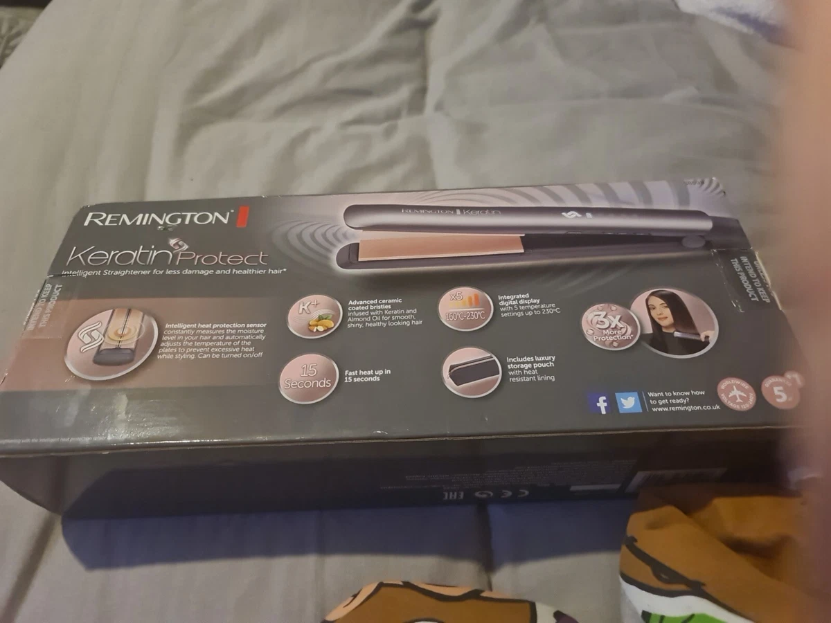 Keratin protect intelligent clearance straightener