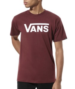 burgundy t shirt mens