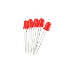 50/100/200/500/1000Pcs LED F5 5MM RED COLOR RED LIGHT Super Bright Bulb Lamp