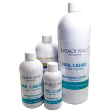 Legacy Nails MONOMER NAIL LIQUID NO MMA 4 fl.oz, 8 fl.oz,16 fl.oz OR 32 fl.oz