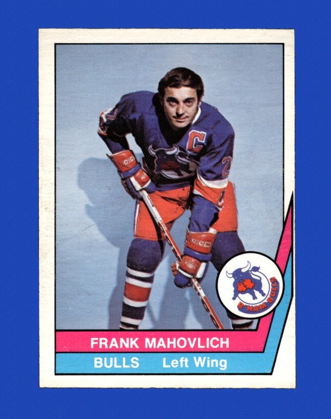 1977-78 O-Pee-Chee Wha Set-Break # 61 Frank Mahovlich NR-MINT *GMCARDS*
