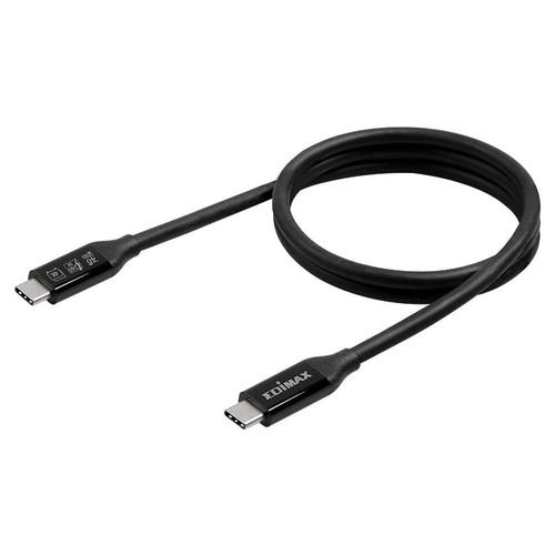 Discool Cavo USB 4.0 Thunderbolt 4 | 1,2 Metri, 40Gbps, Ricarica 240W E Video 8K 60Hz Con Connettore A 90°
