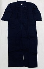 Bulwark Men Navy 58-RG CEB2NV5 Flame Resistant Deluxe Coverall Excel 9oz