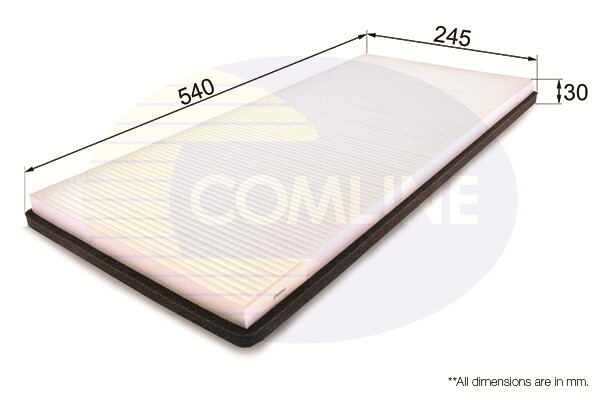 COMLINE EKF254 Filter, interior air for BMW,LAND ROVER