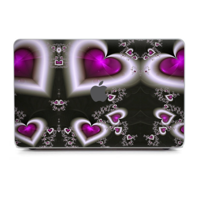 Skin Décalcomanie Pour MacBook Pro 13" Retina Touch Bar – Cœurs Roses Et Blancs – Itsaskin – Neuf