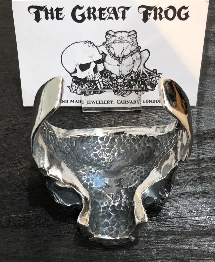 THE GREAT FROG TGF-Bracelet Large Traival skull Bangle New THE GREAT FROG TGF-Bracelet Large Traival skull Bangle New